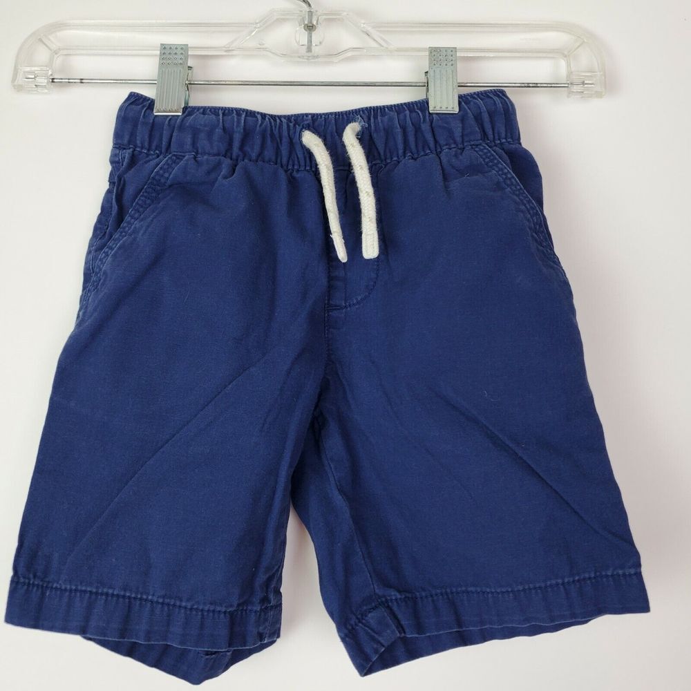 Epic Threads‎ Boys Navy Blue Cotton Pull On Shorts Size 5 Uniform